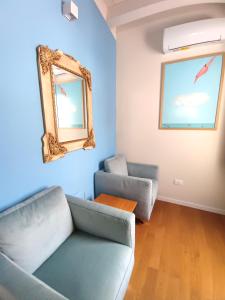 Dreibettzimmer mit Terrasse