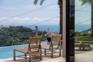 Villas Spacious Guesthouse with amazing Monaco & Sea View : photos des chambres