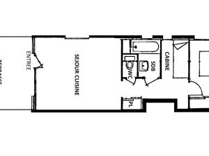 Appartements Appartement Les Saisies 5 pers, 35m², equipements complets - FR-1-293-329 : photos des chambres