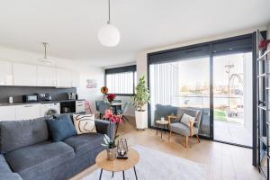Appartements Basel-Tram 8-Tristate-Bridge-Riverview : photos des chambres