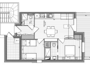 Appartements **Appartement de standing - 6 pers, 47m², 100m des pistes, Les Saisies** - FR-1-293-267 : photos des chambres