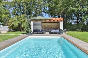 Villas Villa piscine etang et foret : photos des chambres