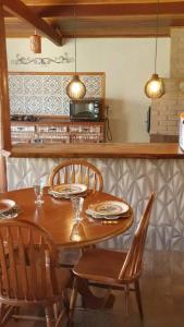 Chalé com Jacuzzi e deck com vista