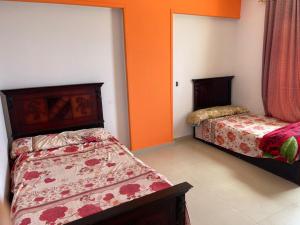 Family holiday home beach view