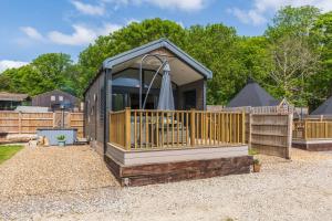 Woods Meadow Glamping luxury self contained lodges