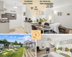 Appartements Studio garden and serenity, near Eurexpo and GroupamaStadium : Studio Supérieur