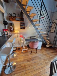 Appartements Spacieux Duplex a Villeurbanne 6 Pers Tout Comfort : photos des chambres