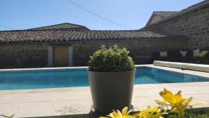 Maisons de vacances Gite Les Capreoles, maison vigneronne de caractere : Maison 4 Chambres