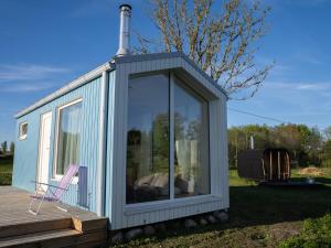 Tiny house at countryside