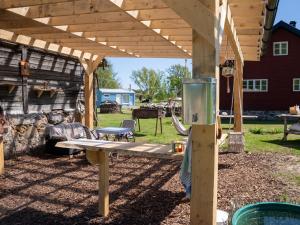 Tiny house at countryside