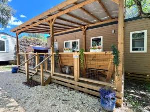 Appartements Ruoms Mobil-home camping anime pres des Gorges : photos des chambres