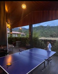 Cabañita con chimenea