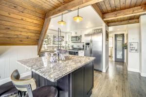 Flagstaff A-Frame Cabin with Deck and Lovely Views!