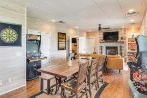 2-Story Dock and Deck at Huge Family Home in Doyle!