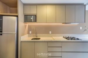 Apto c churrasqueira a 230m da Praia AYR0202