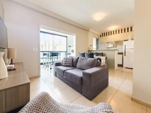 Apto na Praia - Ar condicionado e Churrasqueira