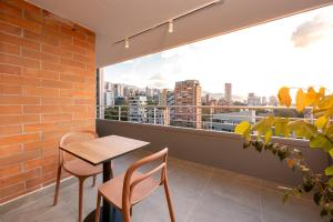 Magnífico apartamento de 2 habitaciones con AC y vistas en El Poblado