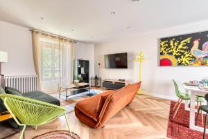 Appartements Le Refuge Retro - 50m2, T2 - Boulevard Carnot : Appartement 1 Chambre