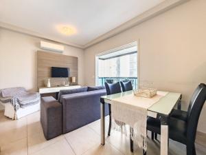 Apto na Praia - Ar condicionado e Churrasqueira