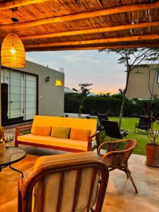 Casa de Campo Bamboo con Piscina temperada