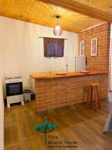 Chalé com lareira pertinho de Monte Verde