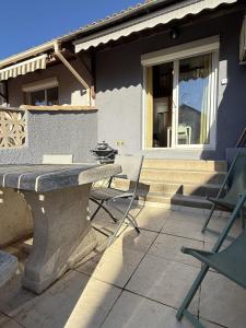 Maisons de vacances Valras-Loc - Maison avec terrasse, parking : photos des chambres