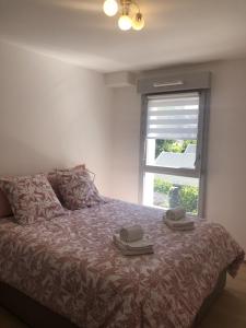 Appartement T2 48 m2 le Cliper B proche du lac, 1 chambre garage terrasse