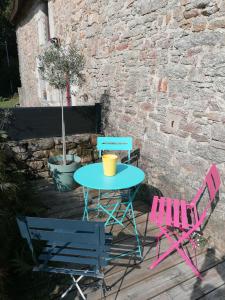 B&B / Chambres d'hotes Chambres d-hotes Kersonan : Chambre Lits Jumeaux - Vue sur Jardin
