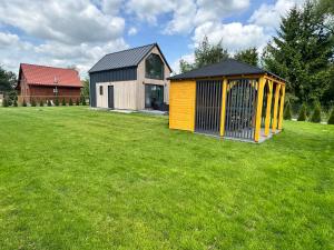 Zielona Ostoja - domek z prywatnym pomostem przy Obrzycy