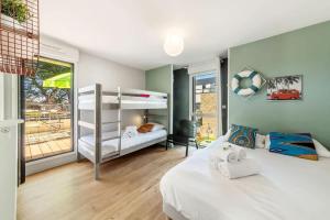 La Marinière - Terrasse et parking, proche plage