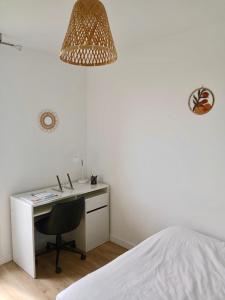 Appartement lumineux - 6 pers - 3 chambres - Parking gratuit - Tout équipé