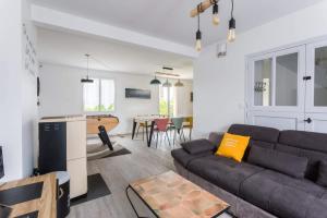 Maisons de vacances Le DERIVEUR - Maison familiale renovee 3 chambres - Jardin et terrasse : photos des chambres