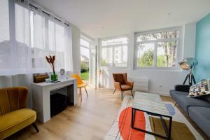 Appartements Le Green, appartement renove, 4 chambres et jardin : photos des chambres