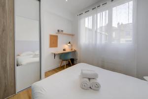Appartements Le Green, appartement renove, 4 chambres et jardin : photos des chambres