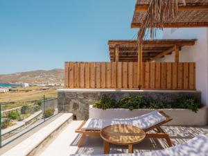 Deluxe Suite Sea View with Private Hot Jacuzzi room in Ftelia Bay Boutique Hotel
