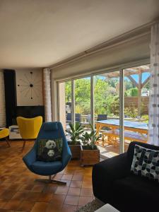 Maisons de vacances Belle villa lespignan : photos des chambres