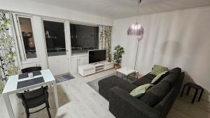 Spacious studio with cathedral views