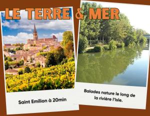 Appartements Le Terre & Mer - Proche Saint Emilion : photos des chambres