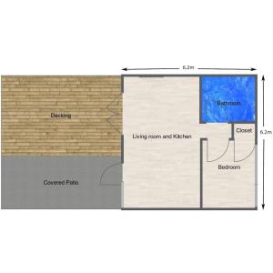 Garden bungalow - separate entrance