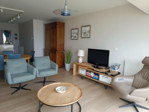 Gezellig appartement met zeezicht en garage