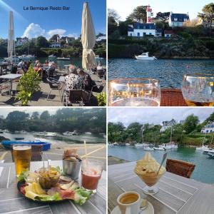 Villas Ty Glazu Villa neuve grand confort, jardin 1600m2, GR34, criques, restos et port Doelan a pied : photos des chambres