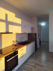 Panoramic view rooftop apartment