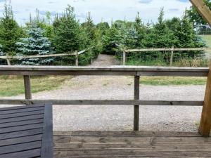 Reindeer Lodge at The Cotswold Reindeer Herd
