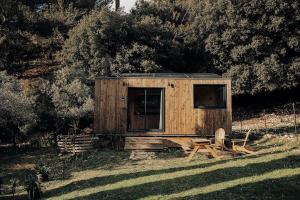 Chalets Parcel Tiny House Barroux, entoure par les lamas pres du Mont Ventoux : photos des chambres