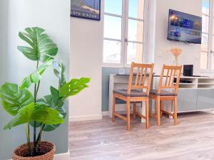 Appartements Studio vue sur les Halles de Toulon 2 Couchages : photos des chambres