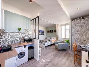 Appartements Studio vue sur les Halles de Toulon 2 Couchages : photos des chambres