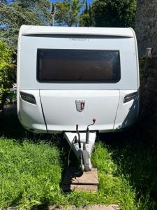 Caravane en hébergement fixe