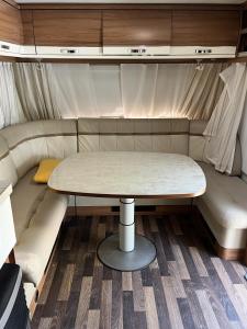 Caravane en hébergement fixe