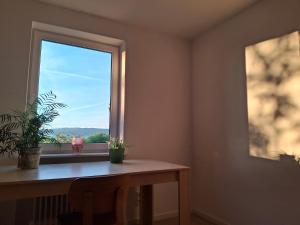 Natur, Ruhe und traumhafter Ausblick, moderne Ferienwohnung am Tor zur Fränkischen Schweiz