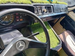 Vintage Camper Van Explore Driving Mallorca - full equip